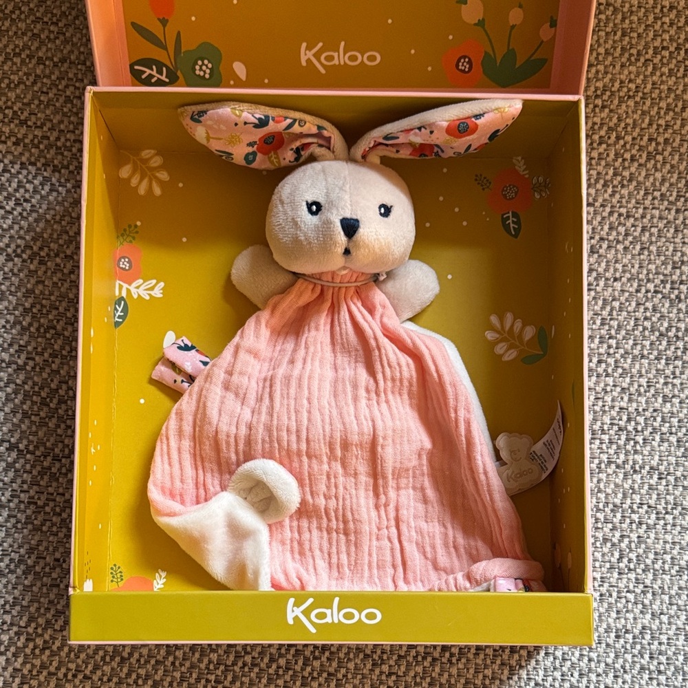Kaloo Plush Bunny in Pink and Cream
